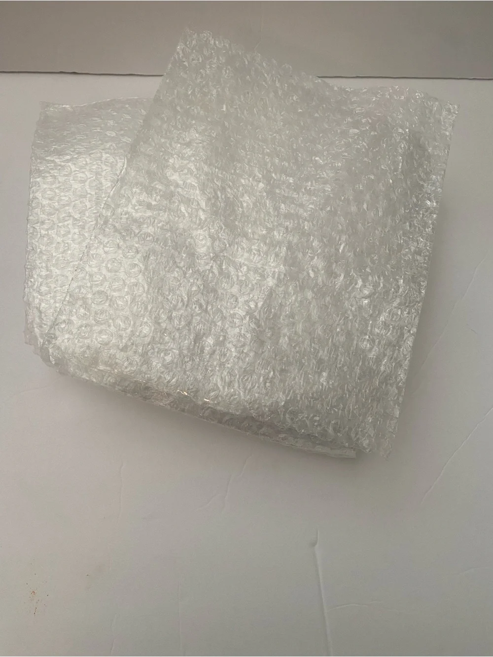 9.8” × 7.9” Clear Bubble Pouches, 15pcs - New